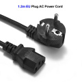 Пользовательский электрический компьютер EU EAC Power Power Cable